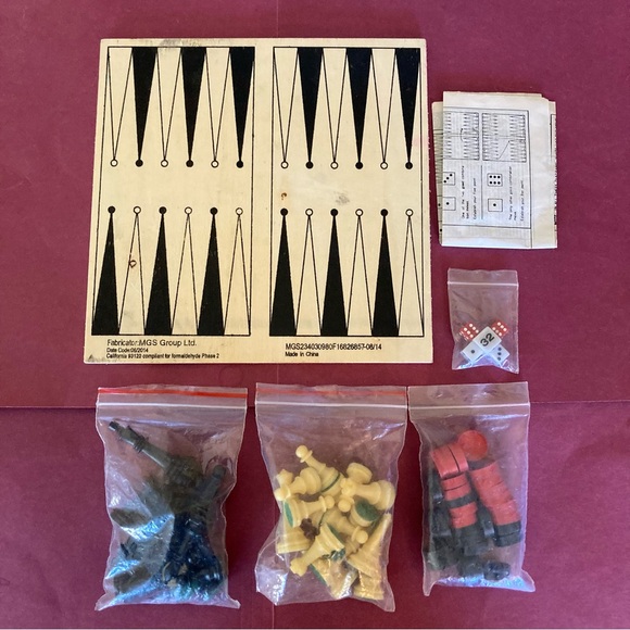 Chess and Backgammon Set - Picture 7 of 7
